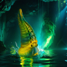 Epic - Gode Tentacle Vert Cetus Petite Taille